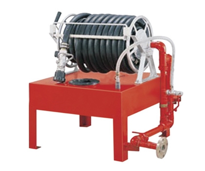 Hose Reel with Foam Tank